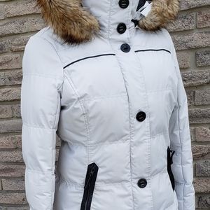 Noize Ski Jacket Faux Fur on removable collar size L